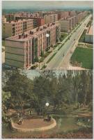 8 db MODERN Colorvox hanglemez: Dunaújváros, Miskolctapolca, rózsa, karácsony, Kecskemét, Székely Mihály, Il Figaro / 8 modern Colorvox record postcards