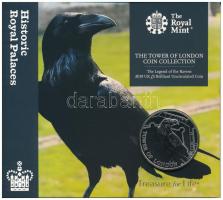 Nagy-Britannia 2019. 5P "A Londoni Tower - A hollók legendája" dísztokban T:BU kis patina
...