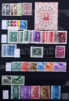 1919-1948 Több példányos magyar rendező blokkokkal 16 lapos A/4 berakóban