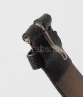 Via Spiga kvarc karóra, szíjjal, karcos, 32x32mm