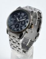 Königswerk férfi kvarc karóra, fém szíjjal, működik, d: 42 mm