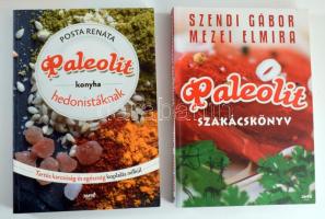 5 db paleolit szakácskönyv - Robb Wolf: paleolit megoldás; Mezei Elmira: Paleolit receptek hétköznap...