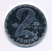 1970. 2Ft Ag jelzett utánveret kapszulában (3g/0.999) T:PP folt