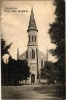 Lajosmizse, Római katolikus templom (ragasztónyom / glue marks)