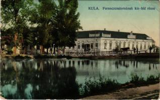 Kúla, Bács-Kula, Kula; Ferenc csatornának kis híd része. Schröder kiadása / bridge, canal (EB)