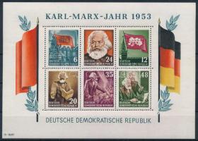 NDK 1953 Mi 8 A (Mi EUR 100,-) (kis betapadás / small gum disturbance)