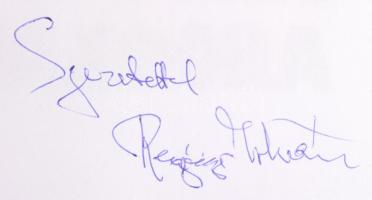 Regőczi István: Az Isten vándora. DEDIKÁLT! Bp., Szent István Társulat. 492p. Kiadói papírkötés, jó ...