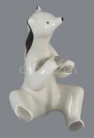 Drasche medve figura, jelzett, hibátlan, m. 10 cm