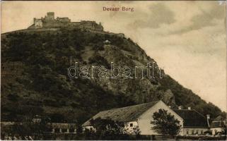 1917 Déva, Burg. Jos. Drotleff Nr. 346. / vár / castle (fl)