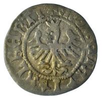 Lengyel Királyság 1492-1501. 1/2gr Ag "I. János Albert" Krakkó (0,86g) T:VF patina Polish Kingdom 1492-1501. 1/2 Grosz (Półgrosz) Ag "John I Albert" Kraków (0,86g) C:VF patina Kopicki 387