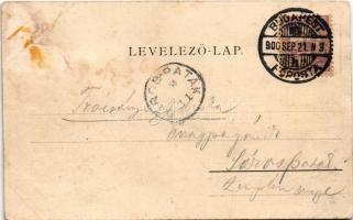 1900 Pozsony, Pressburg, Bratislava; Lyceum. Schmidt Edgar / líceum / school (b)