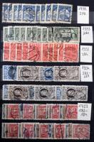 Lengyelország 1919-1947 Többpéldányos tétel csak teljes kiadásokkal, 6 lapos, közepes berakóban