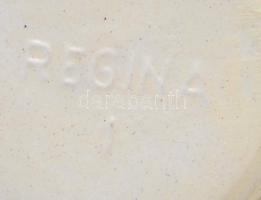 Retro német kerámia váza, jelzett, hibátlan, m: 23 cm