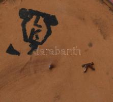 ca 1920 Rigas Melnais Balzams kerámia palack 25 cm