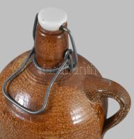 Kerámia csatos üveg. XX. sz. eleje 24 cm