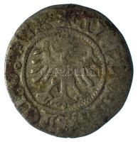 Lengyel-Litván Nemzetközösség 1501-1506. 1/2gr Ag "I. Jagelló Sándor" Krakkó (0,93g) T:VF patina Polish-Lithuanian Commonwealth 1501-1506. 1/2 Grosz (Półgrosz koronny) Ag "Alexander I Jagiellon" Kraków (0,93g) C:VF patina Kopicki 389