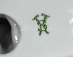 Szántó legény. Kézzel festett, jelzett, hibátlan 26x15 cm