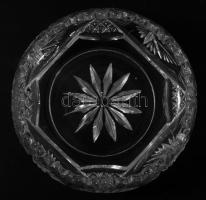 2 db kristály kínáló tálka d: 11 cm