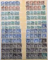 Lengyelország 1930-1952 Sokpéldányos rendező 8 lapos A/4 berakóban