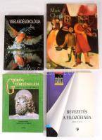 Hatalmas vegyes könyvtétel, közte filozófiai, történelemi, társadalomtudományi és jogi témájúak, de ...