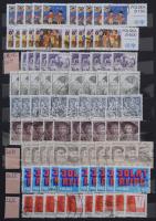 Lengyelország 1970-1980 Teljes kiadások, önálló értékek több példányban, 12 lapos A/4-es berakóban