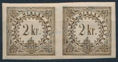 1888 Hírlapilleték 2kr pár