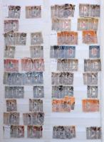 Magyar rendező maradvány 1914-1945 8 lapos A/4 berakóban + 6 db A/4 berakólapon