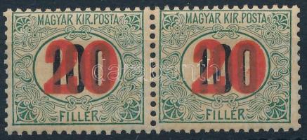 1915 Kisegítő portó pár IV-es vízjellel (36.000)