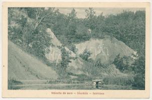 Szováta, Sovata; Stancile de sare / sósziklák. Schnitzer Artur kiadása / salt rocks, spa (EK)