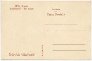 Szováta, Sovata; Stancile de sare / sósziklák. Schnitzer Artur kiadása / salt rocks, spa (EK)