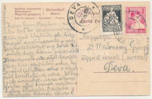 Stájerlak, Steierlak, Stájerlakanina, Steierdorf, Anina; Sala de mancare / Höhenkurort, Speisesaal /...