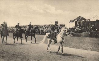Crown Prince Alexander on horseback