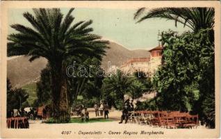 Ospedaletti, Corso Regina Margherita / promenade