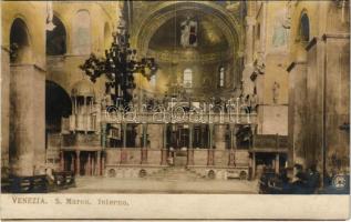 Venezia, Venice; Basilica di San Marco, interno / basilica interior
