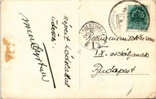 Kolozsvár, Cluj; Nemzeti színház / national theatre. photo + "1940 Kolozsvár visszatért" S...