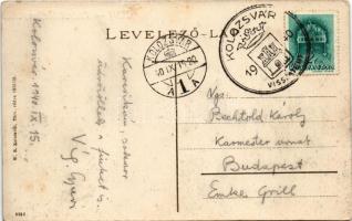 Kolozsvár, Cluj; Nemzeti színház / Teatrul National / national theatre. photo + "1940 Kolozsvár...