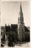 Kolozsvár, Cluj; Biserica Sf. Mihai / Szent Mihály templom / church + "1940 Kolozsvár visszatért" So. Stpl.