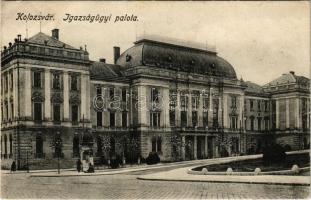 Kolozsvár, Cluj; Igazságügyi palota / Palace of Justice (fa)