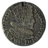 Lengyel-Litván Nemzetközösség 1593. 3gr Ag "III. Zsigmond" Malbork (2,30g) T:XF patina Polish-Lithuanian Commonwealth 1593. 3 Grossus (Trojak) Ag "Sigismund III" Malbork (2,30g) C:XF patina Iger M.93.1