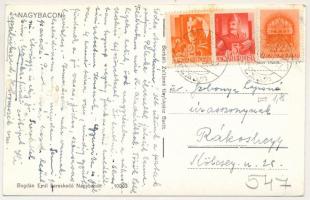 1943 Nagybacon, Nagy-Baczon, Batanii Mari; látkép. Borbáth Zoltánné fényképész, Bogdán Emil kiadása ...