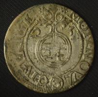 Lengyel-Litván Nemzetközösség 1623. 3p / Póltorak (1/24 Tallér) Ag "III. Zsigmond" Bydgoszcz (1,01g) T:VF patina Polish-Lithuanian Commonwealth 1623. 3 Polker / Półtorak (1/24 Thaler) Ag "Sigismund III" Bydgoszcz (1,01g) C:VF patina Krause KM#41