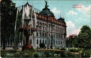 1909 Hannover, Hauptpost / post office (EK)