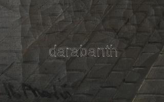 Olvashatatlan jelzéssel, feltehetően XIX. sz. festő: Velencei részlet. Olaj, vászon, jelezve jobbra ...