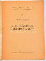 7 db judaika könyv és nyomtatvány - A pécsi izraelita hitközség története, "A zsidók. Felség!&q...