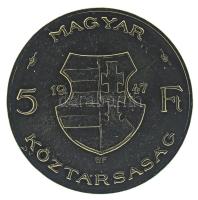 1947. 5Ft Ag "Kossuth" aranyozva, kapszulában T:AU
Adamo F8.1