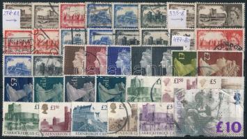 Nagy Britannia 38 klf magas névértékű bélyeg (Mi EUR 236,-)