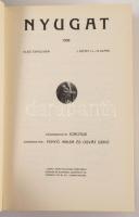1908 Nyugat I-II. kötet, kiadja: Akadémiai Kiadó, REPRINT kiadás