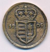 1705. XX Poltura "II. Rákóczi Ferenc" öntvény másolat T:VF