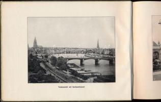 Album von Frankfurt am Main enhaltend 40 der schönsten Ansichten. 40 t Festett egészvászon kötésben ...
