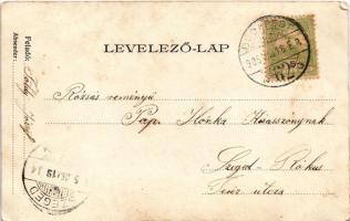 1905 Fedák Sári, Medgyaszay Vilma "János vitéz" (ázott / wet damage)